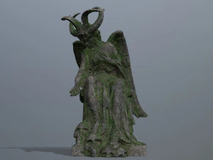 Statue d'ange Modèle 3D