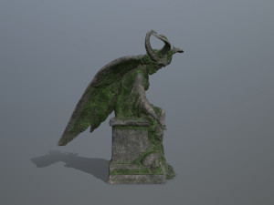 Angel statue Modelo 3D
