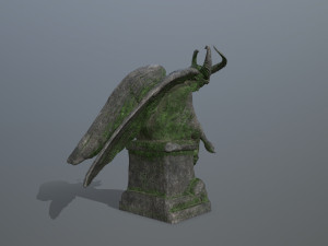 Angel statue Modelo 3D
