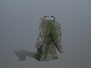 Angel statue Modelo 3D