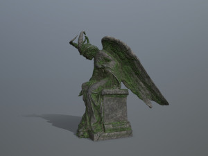 Angel statue Modelo 3D