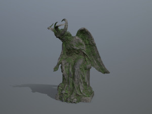 Angel statue Modelo 3D