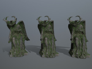 Angel statue Modelo 3D