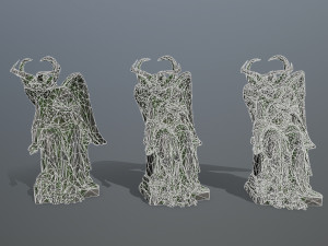 Angel statue Modelo 3D