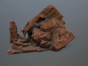 Skull gate 3D Model