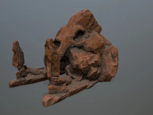 Skull gate 3D Model
