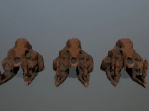 Skull gate 3D Model