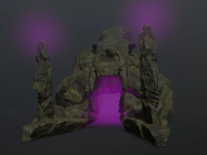 Skull gate 3D Model