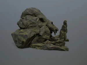 Skull gate 3D Model