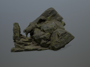 Skull gate Model 3D