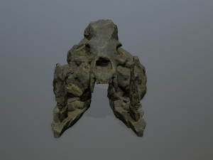 Skull gate Model 3D