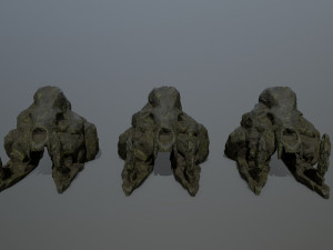 Skull gate Model 3D