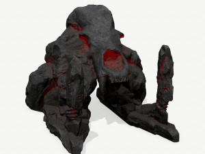 Skull gate 3D 모델