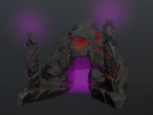 Skull gate 3D मॉडल