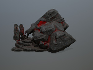 Skull gate 3D मॉडल