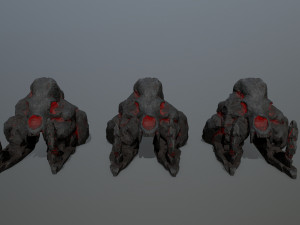 Skull gate 3D मॉडल