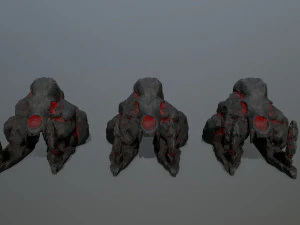 Skull gate 3D Model