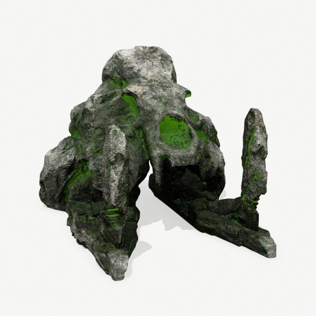 Skull gate 3D 模型 .c4d .max .obj .3ds .fbx .stl .blend 