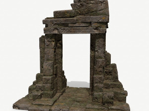 Rock Gate 3D Model