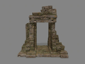 Rock Gate 3D Model