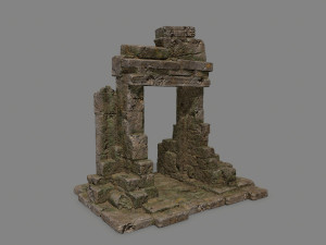 Rock Gate 3D Model