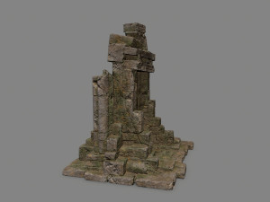 Rock Gate 3D Model