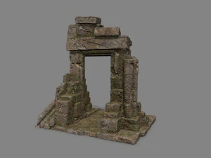 Rock Gate 3D Model