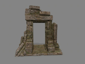 Rock Gate 3D Model