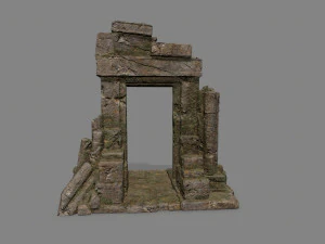 Rock Gate 3D Model