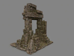 Rock Gate 3D Model