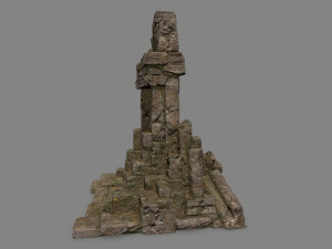 Rock Gate 3D Model
