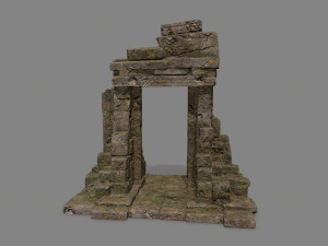 Rock Gate 3D Model