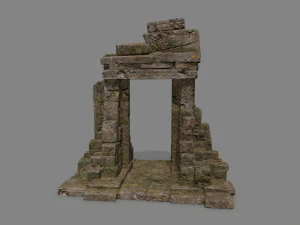 Rock Gate 3D Model
