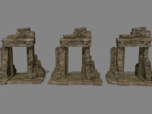 Rock Gate 3D Model