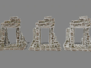 Rock Gate 3D Model