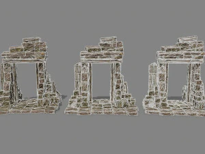 Rock Gate 3D Model