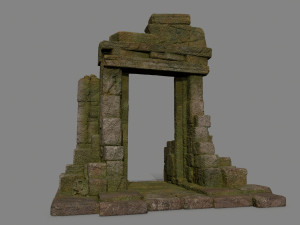 Rock Gate 3D Model