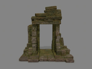 Rock Gate 3D Model