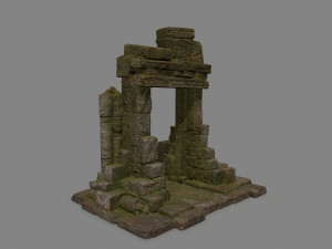 Rock Gate 3D Model