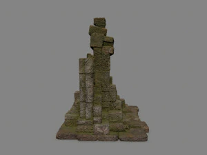 Rock Gate 3D Model