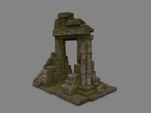 Rock Gate 3D Model