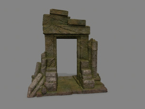 Rock Gate 3D Model