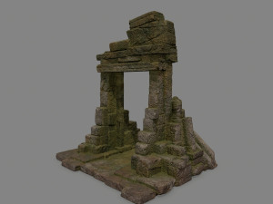 Rock Gate 3D Model