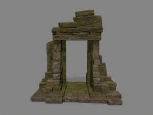 Rock Gate 3D Model