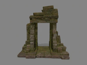 Rock Gate 3D Model