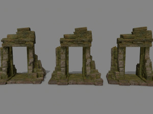Rock Gate 3D Model