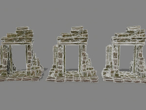 Rock Gate 3D Model