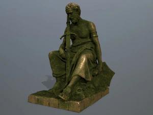 Statua Modello 3D