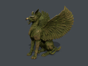 Statue Creature 3D 모델