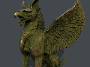 Statue Creature 3D 모델